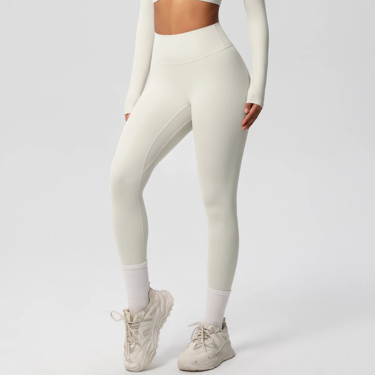 Yoga-Leggings, hohe Taille, nacktes Gefühl, Leggings für Damen, Fitness, Laufen, Yoga-Hose, Energie, Fitnessstudio, enge Leggings, lässige Workout-Leggings – Detail 23