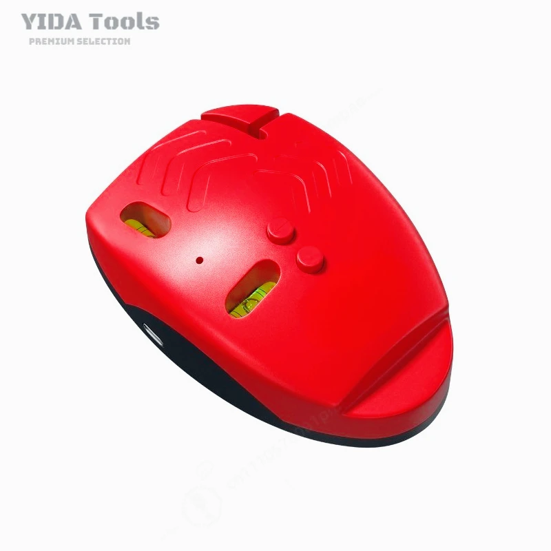 High Precision 90 Degree Right Angle Level Rechargeable Floor Line Projector Laser Line Level Construction Tool