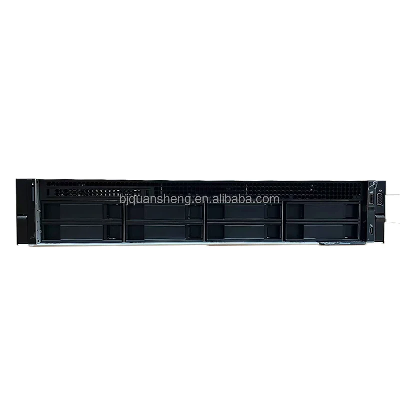 حار بيع Dells PowerEdge R750xs خادم الرف 8LFF PERC H355 2*800 واط 32 جيجابايت DDR4 الذاكرة 2U شكل عامل