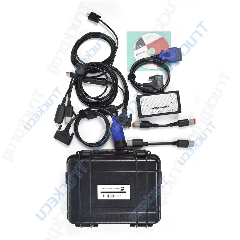 

Data Heavy Duty TRUCK Data Link Adapter complete Inline 6 Diagnostic Scanner Truck Tool Engine Analyzer insite OBD inline6