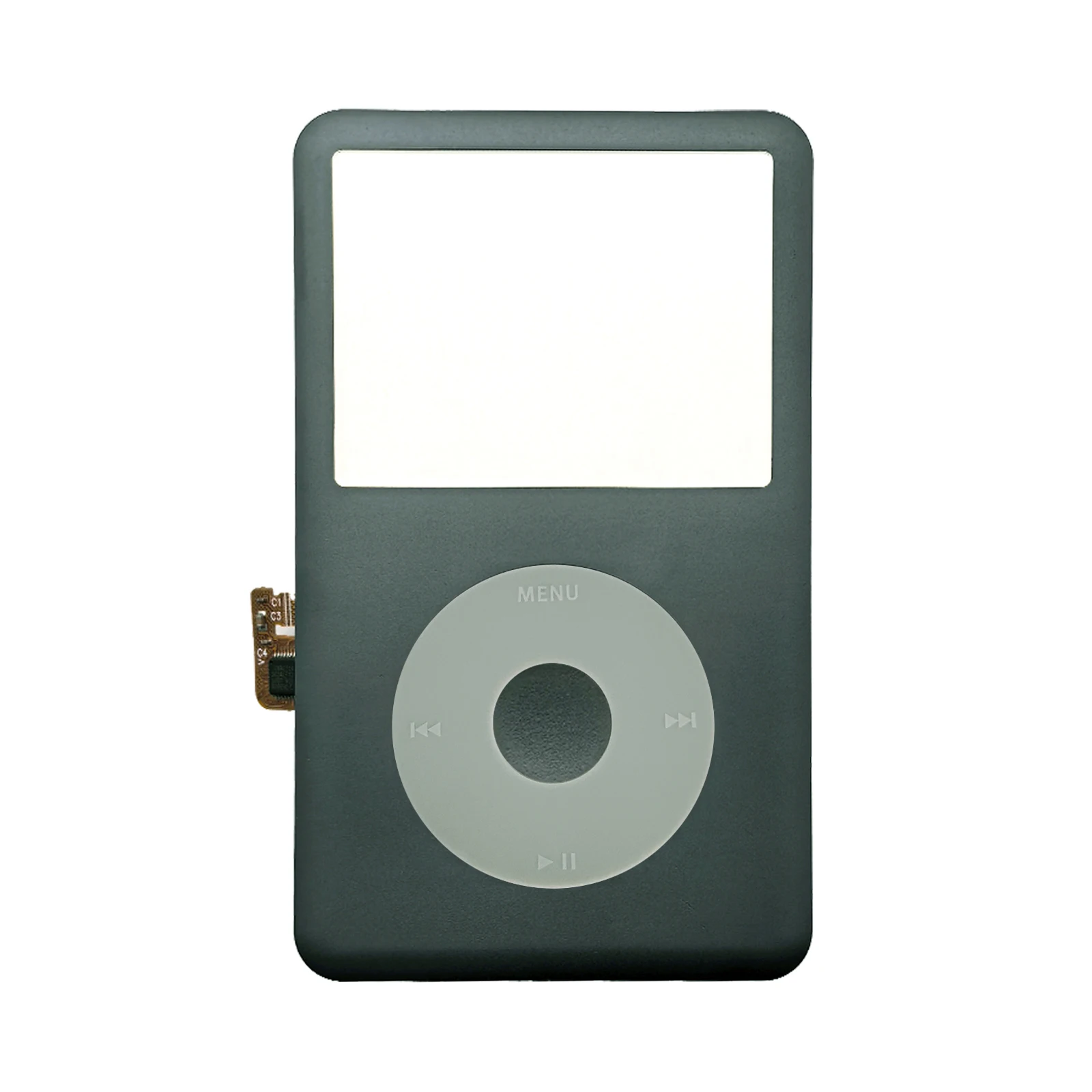 iPod Classic 6e 7e generatie voorkant frontplaat metaal met klikwiel middenknop vervangende reparatieonderdelen gereedschapsset