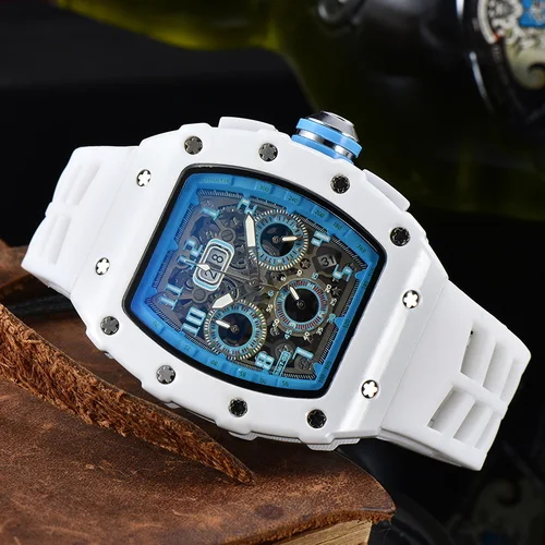 Imagen 1 del producto Reloj casual, moderno y de moda, reloj de cuarzo para hombre con diamante gitano.