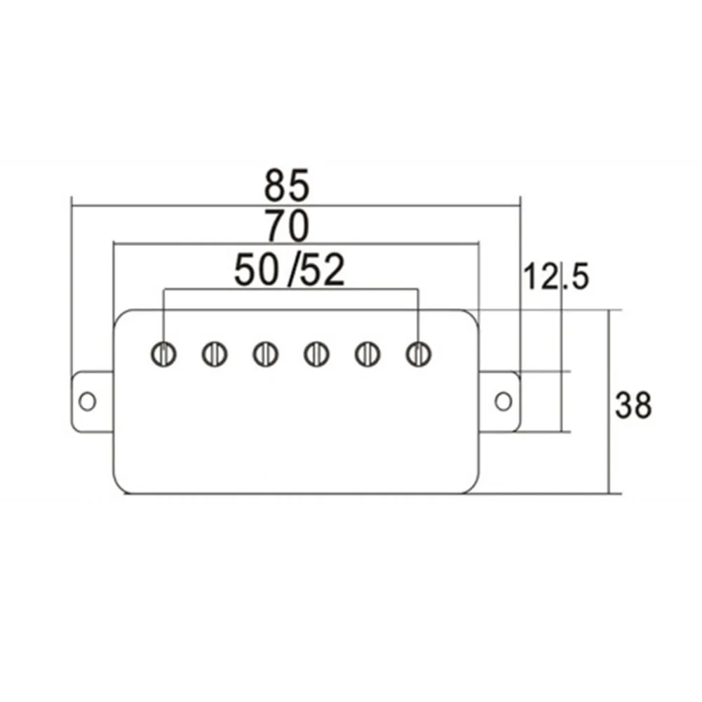 LP Guitar Alnico 5Humbucker Pickup 4Conductors Neck Bridge Electric Guitar Parts Humbucker Pickups Brass Baseplate 2 Cores Cable