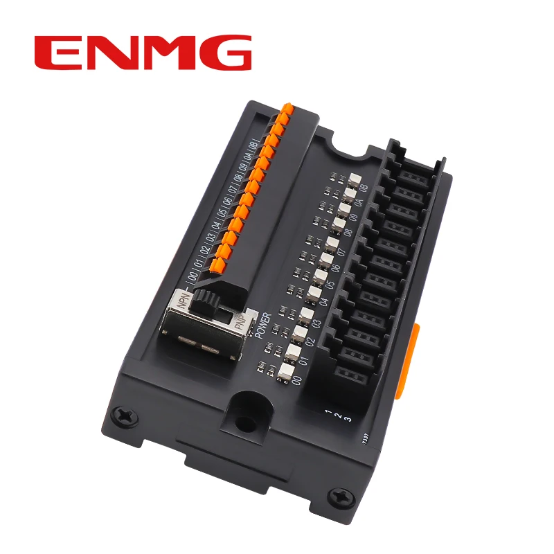 ENMG PLC Sensor Terminal Block ESTB - Proximity Switch Distributor, 2-Wire/3 - Wire NPN/PNP Compatible, 4~32 Channels Connector.