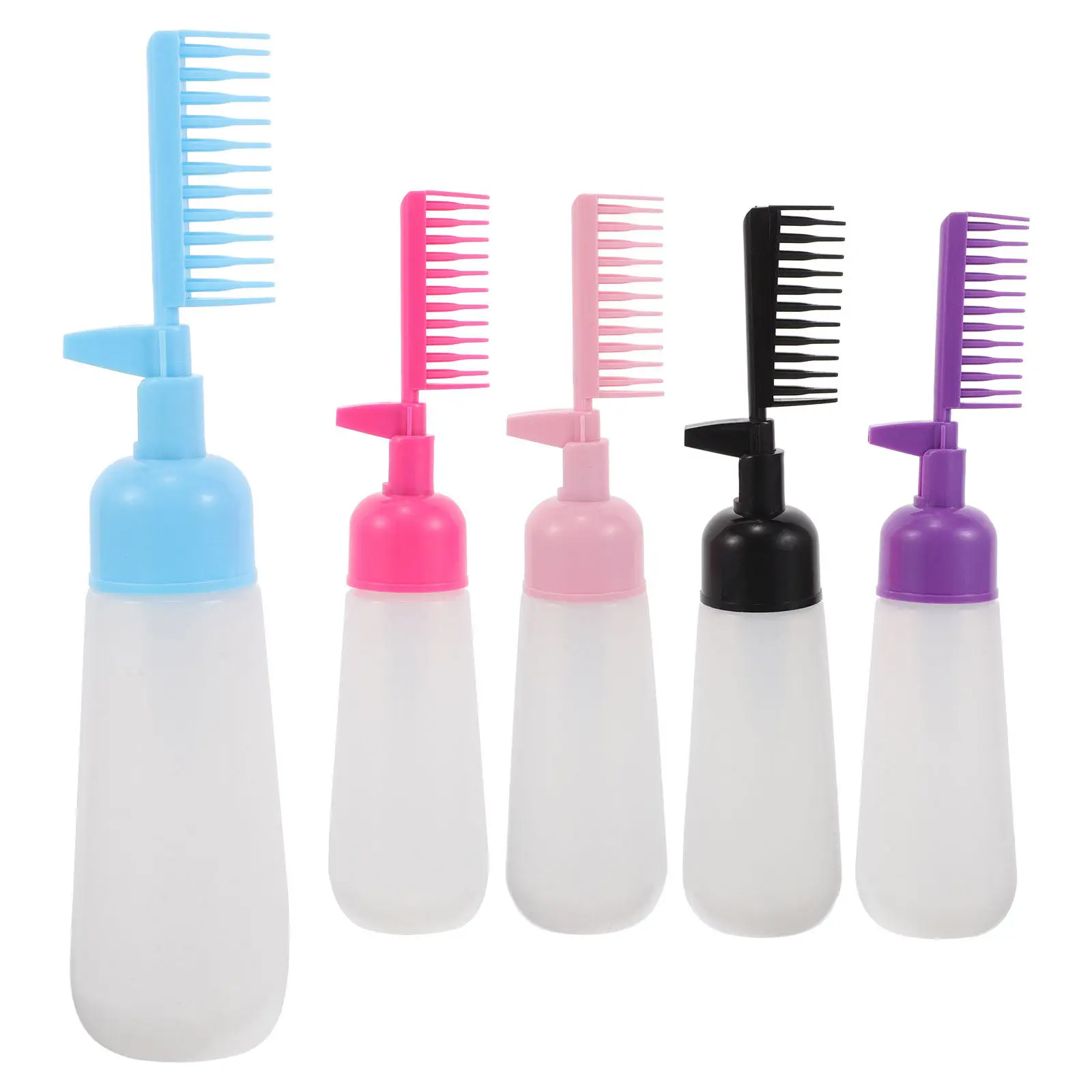 

5pcs Dye Shampoo Coloring Tools Comb Oil Applicator Portable Efficient Design Hair Coloring Tools Hair Care Styling