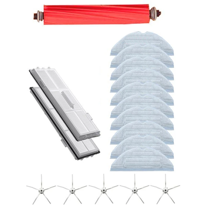 แผ่นกรอง HEPA สำหรับ Xiaomi roborock อะไหล่ผ้าถูพื้น S7 T7plus T7splus