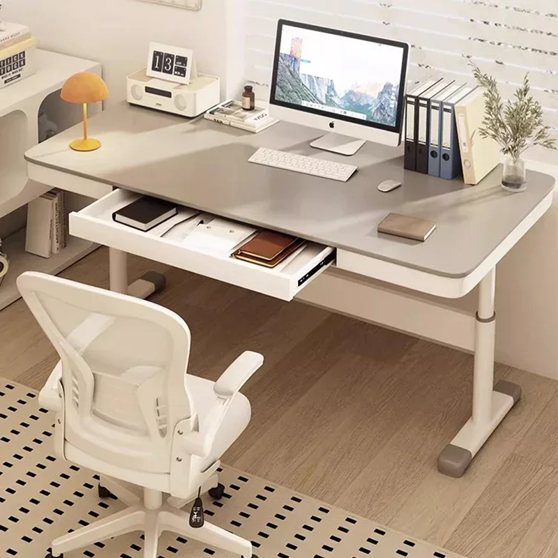 

Подъемный студенческий офисный стол с ящиками для хранения, напольный компьютерный стол для спальни, европейская туалетная тумба, мебель Mesa De Computador