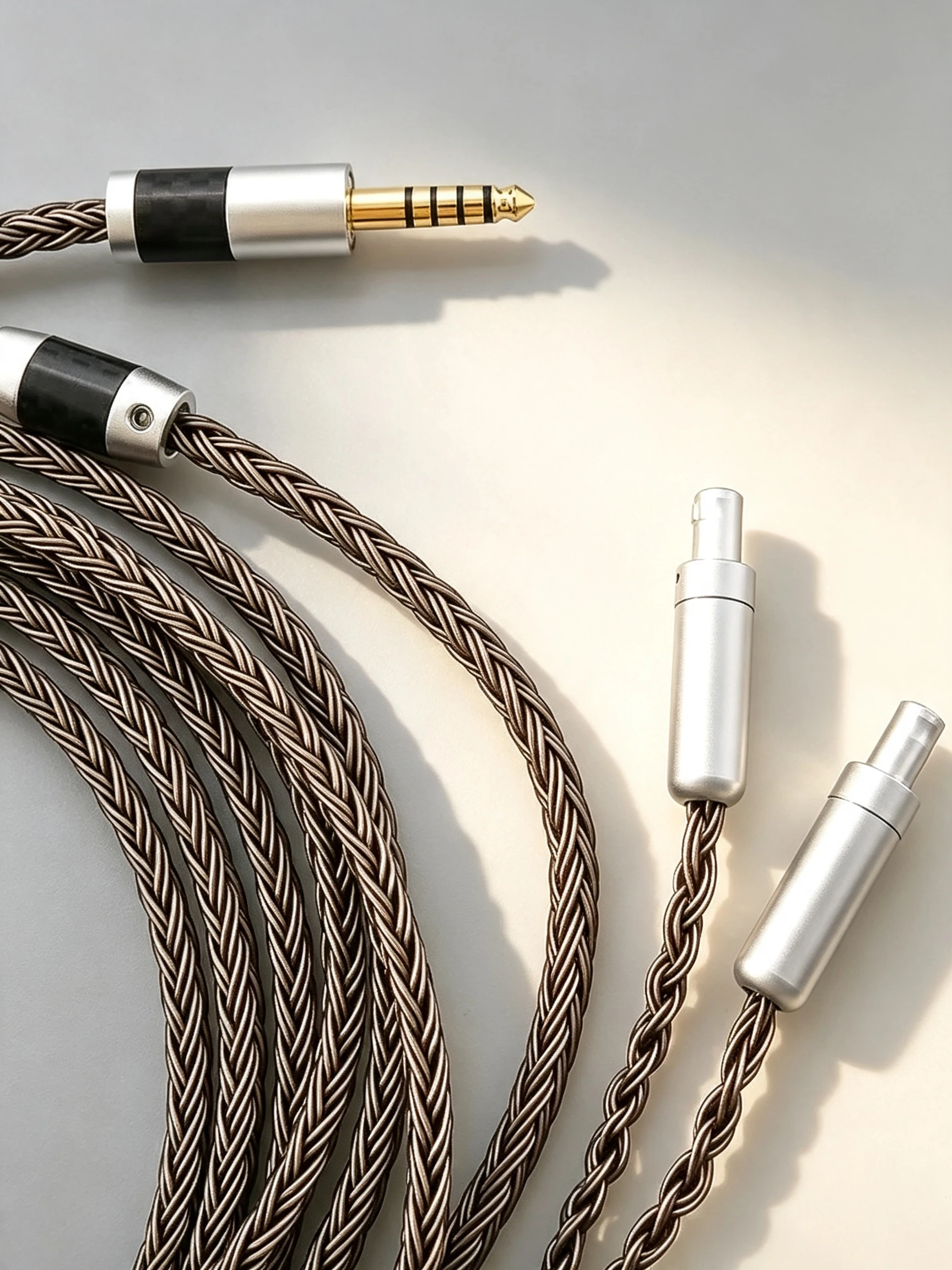 Kabel słuchawkowy HiFi XLr 4.4 2.5 3.5mm 16 żył do słuchawek HD800 HD800s HD820s HD820 Enigma Acoustics Dharma D1000 — zdjęcie produktu 6