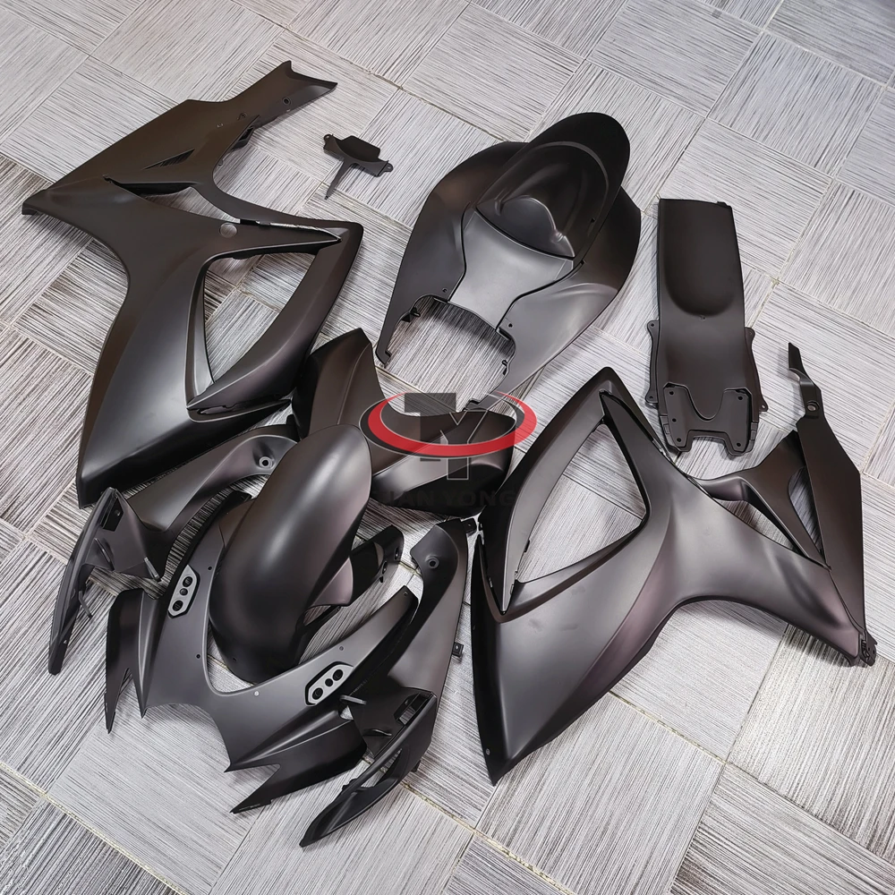 Motorcycle For Suzuki K6 Matte black Full Fairing Kit 2006-2007 GSXR600 GSXR750 GSXR 600 750 GSX R Bodywork Cowling