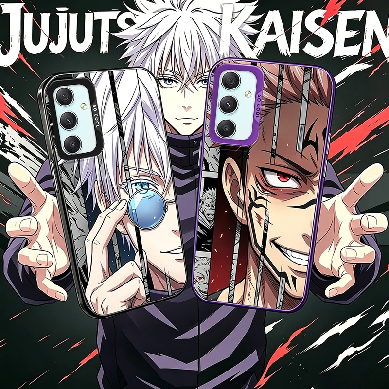 Anime Jujutsu Kaisen Case for Samsung Galaxy A52S A31 A23 A16 A15 A14 A13 A06 A71 A51 A32 A24 A22 4G A55 A53 A35 A34 A33 A32 A25