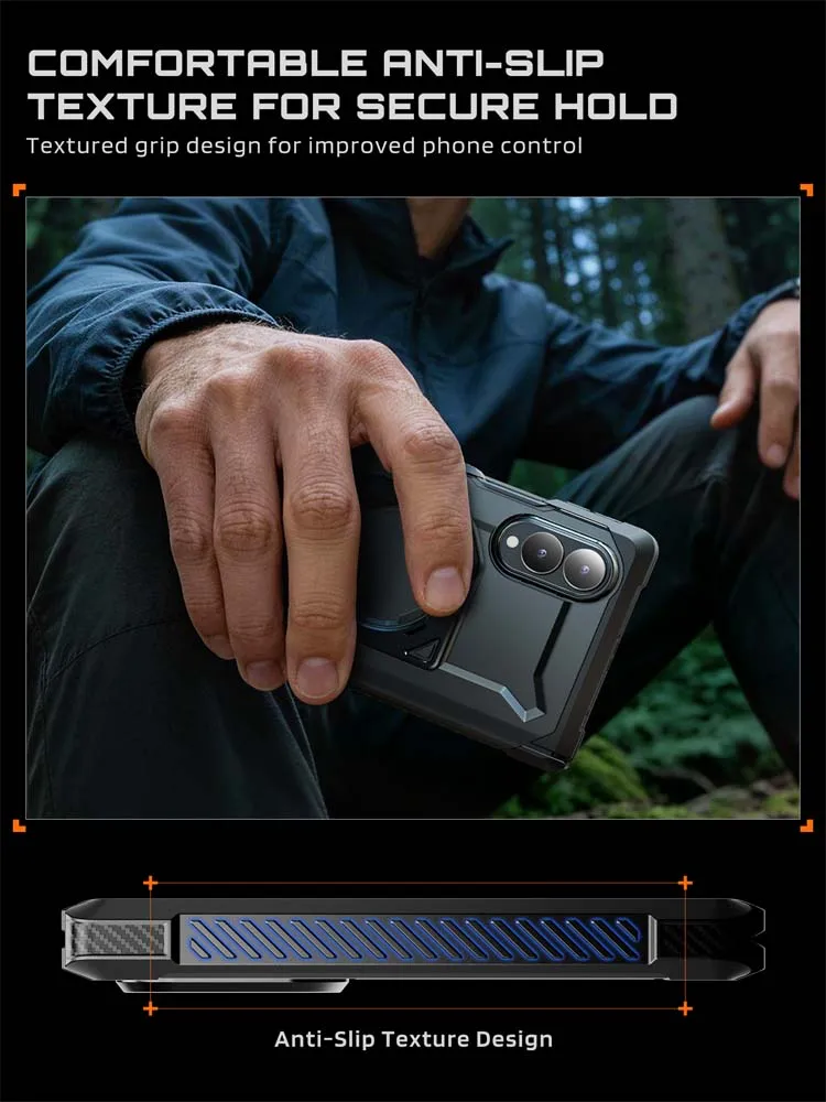 Etui SUPCASE For Samsung Galaxy Z Fold 8 Case UB Grip, pełne etui ochronne na telefon, wytrzymałe, z wbudowaną osłoną ekranu — zdjęcie produktu 7