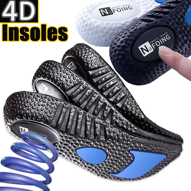 

Sport Insoles for Shoes Sole Shock Absorption Deodorant Breathable Cushion Running Insoles for Feet Man Women Orthopedic Insoles