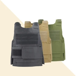 Bullet Proof Waterproof Men Vest Multifunctional Combat Camo Protective Plate Carrier Vest Outdoor CS Hunting Chest Rig Vest