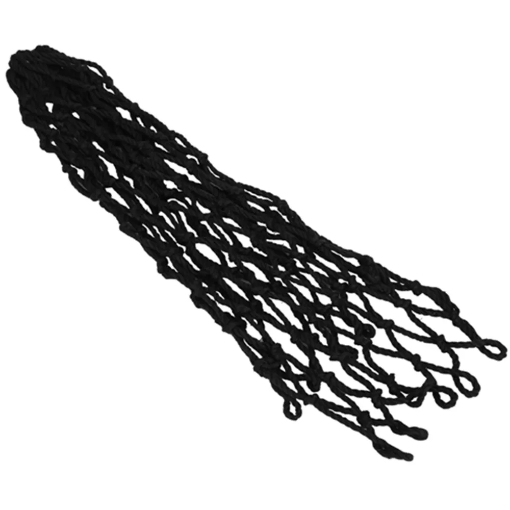 

6pcs Cotton Thread Billiards Table Pocket Woven Mesh Straight Down Billiards Net Pocket White Assembly Use Billiards Mesh Pocket