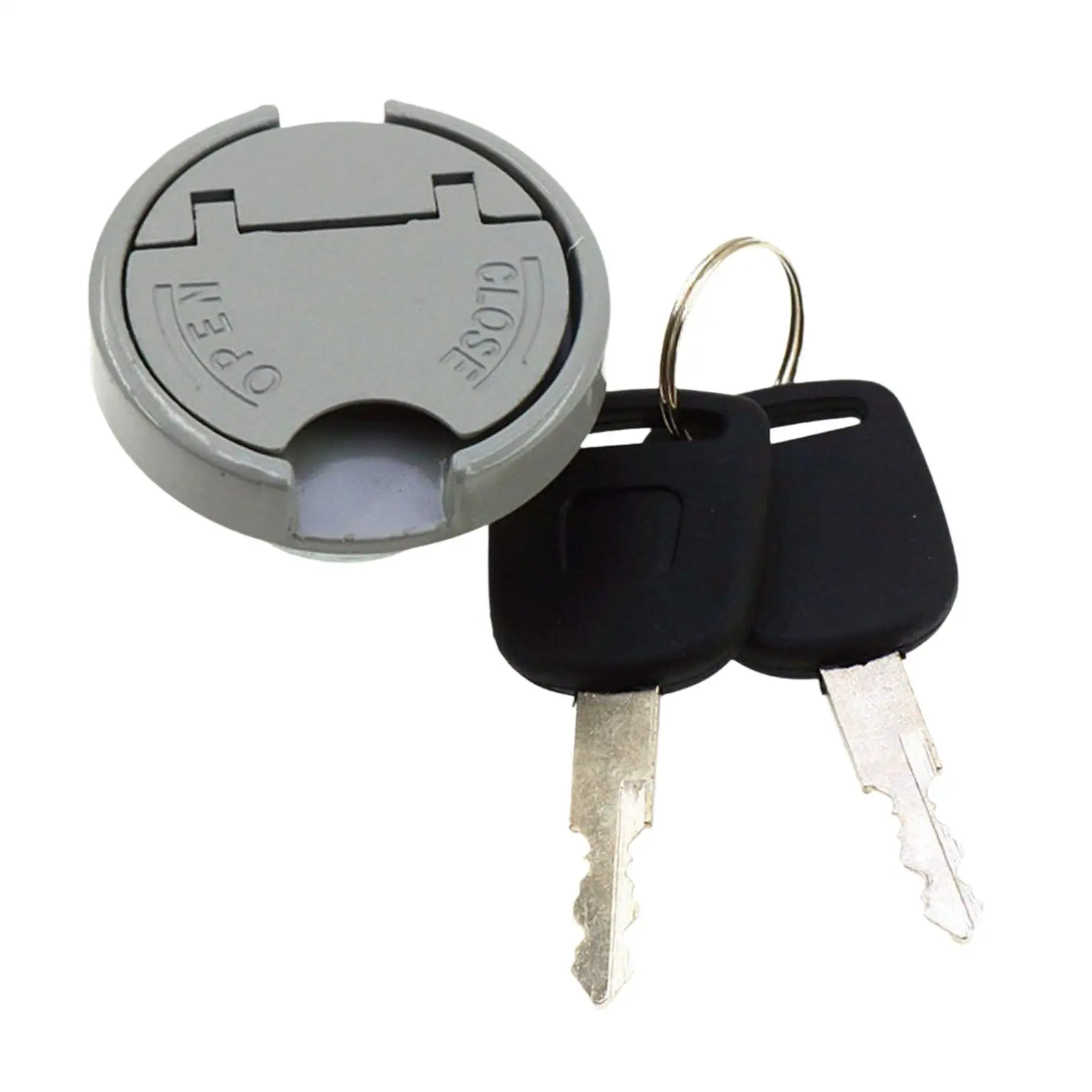 2개의 키로 쉽게 설치할 수 있는 잠금 연료 캡 장식 액세서리