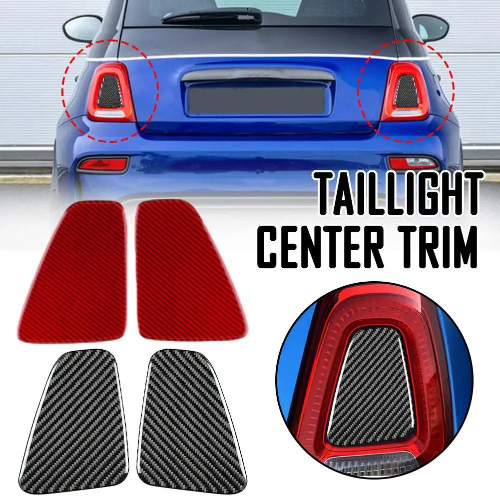 

1 pair Car Rear Tail Light Sticker For Fiat 500 500C For Abarth 595 695 For Abarth 595c 695C (2016-2024) Auto body decoration