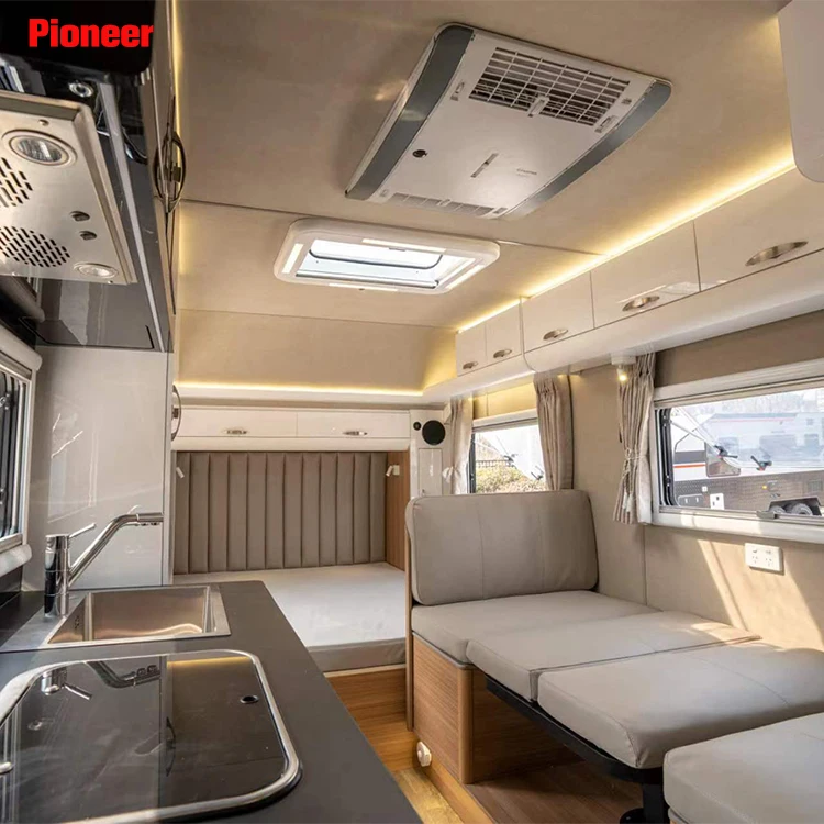 Custom Travel Trailer Container House Mobile Kitchen Van Camper Motorhome