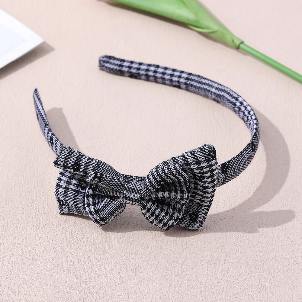 New Style Print Cute Bow Hair Hoop for Girls Baby Handmade Fabric Hair Hoop Headaband Kids Hairbands Children's Hair Accessories