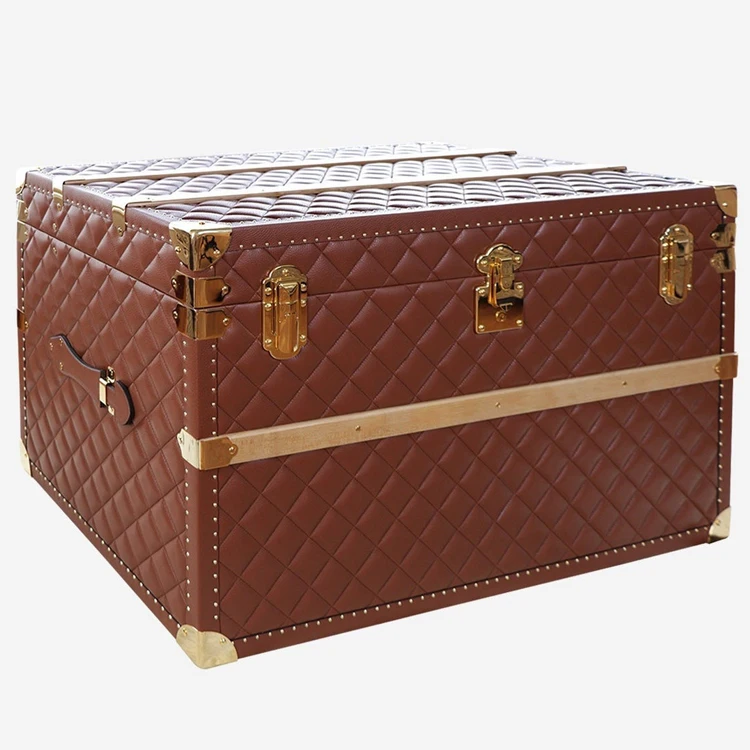 Luxury Custom Large Capacity Case Suitcase Travel Luggage Set For Outdoors Shoe Case Storage Box Leather Suitcase Luggage