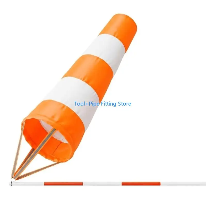 F92B Wind Socks for Outside Heavy Duty,Wind Direction Indicators for Outdoors Airport Farm & Park,Good Reflective Effects