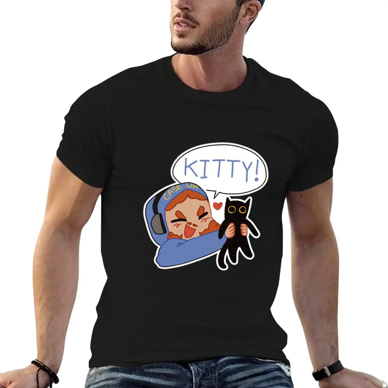 

shirt t Caseoh oversize T-Shirt anime man designer t shirts kitty