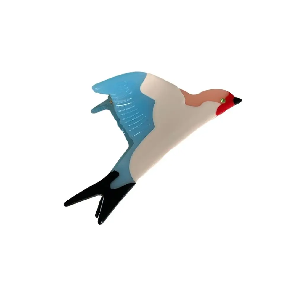 

Cute Acetate Animal Hair Claw Cat Bird Cat Hair Clip Watermelon Animal Acetate Shark Clip Daily