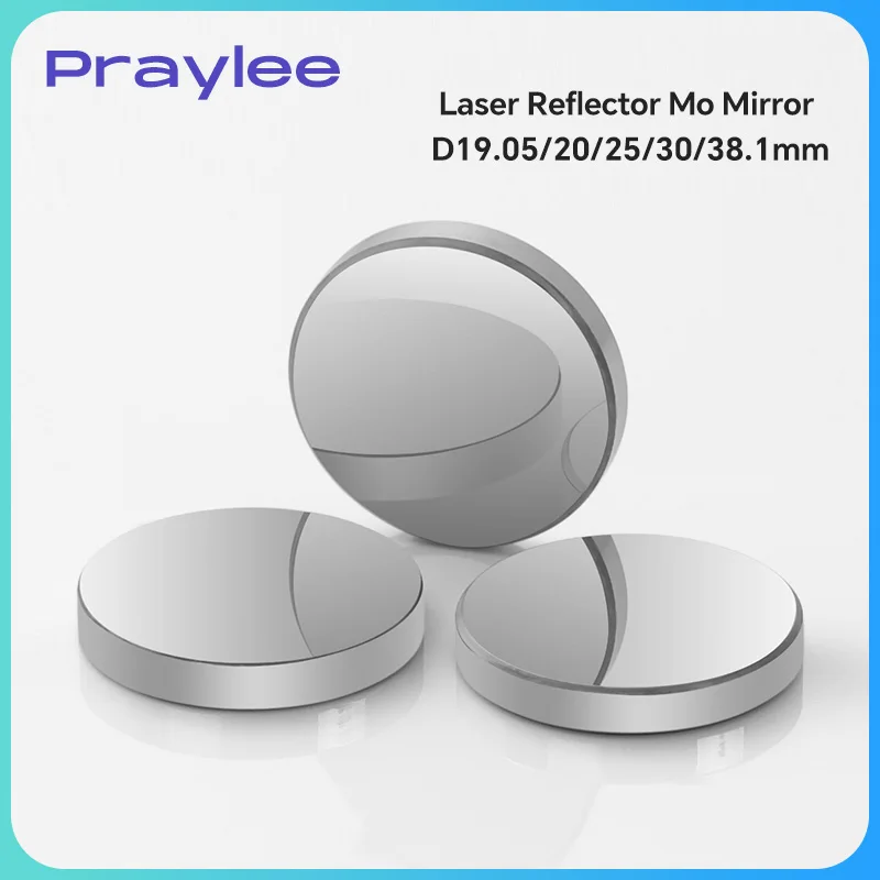 3Pcs CO2 Laser Reflecting Mirror Set 19 20 25 30 38.1mm laser Output lens for Cutting Engraving Machine CO2 Laser Tube Lens Mirr