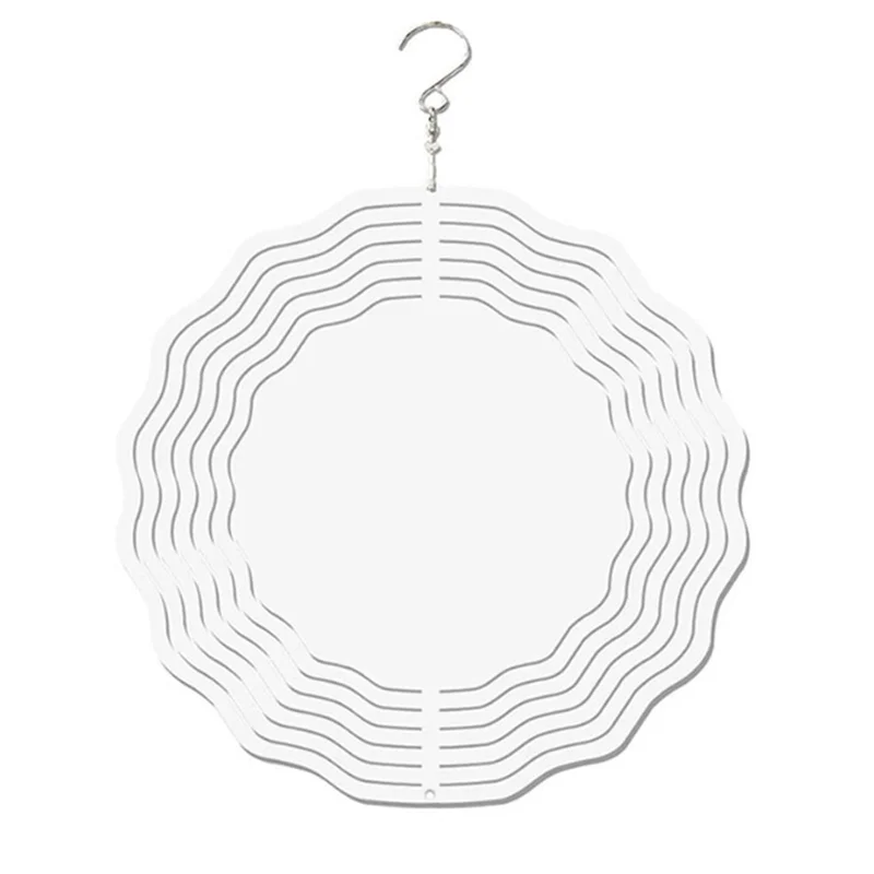 

Ветерная энергия для родителей и детей, алюминиевая пластина с белым покрытием, двухсторонняя печать, теплопередача, колокольчик, проигрыватель для родителей и детей