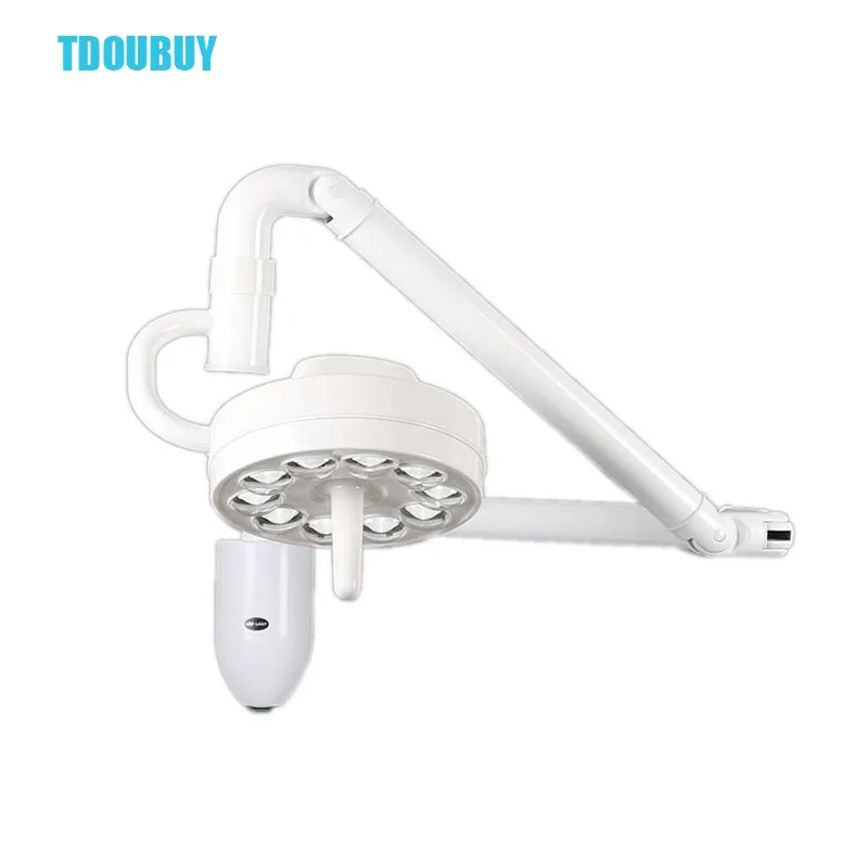 TDOUBUY 30W Hochey Medical Wall Mounted Dental LED Surgical Medical Exam Light Shadowless Lamp