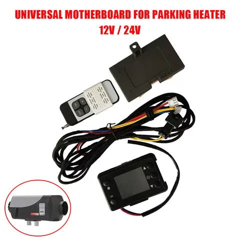 12V 24V 5KW 공기 디젤 히터 LCD 모니터 스위치/제어 보드 마더 보드/자동차 주차 히터 컨트롤러 용 원격 제어