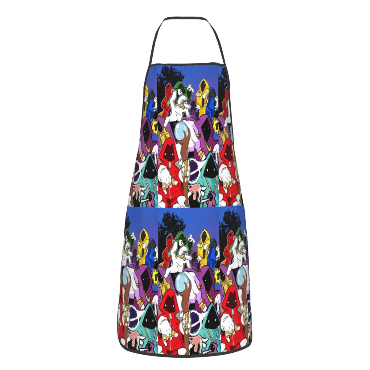 Shadow Wizard Money Gang We Love Casting Spells Apron Chef Cuisine Tablier Bib Kitchen Cleaning Pinafore for Women Men Gardening