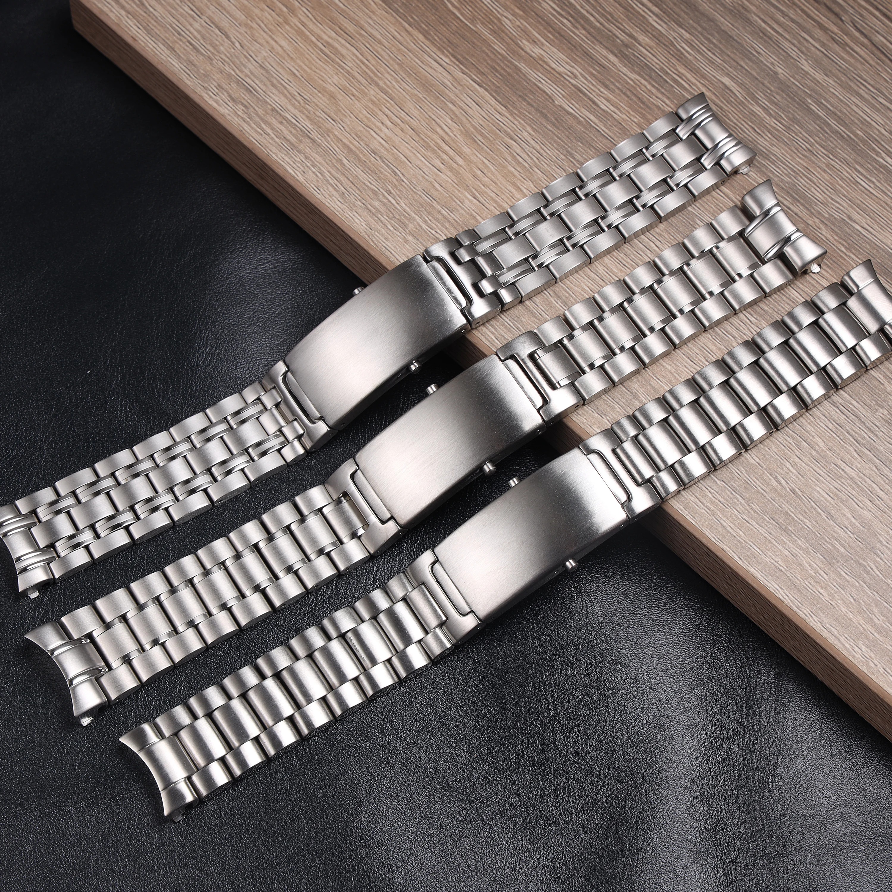 18mm 20mm 22mm Stainless Steel Strap for Omega Seamaster 300 New Speedmaster Planet Ocean Series Watchband Men Bracelet