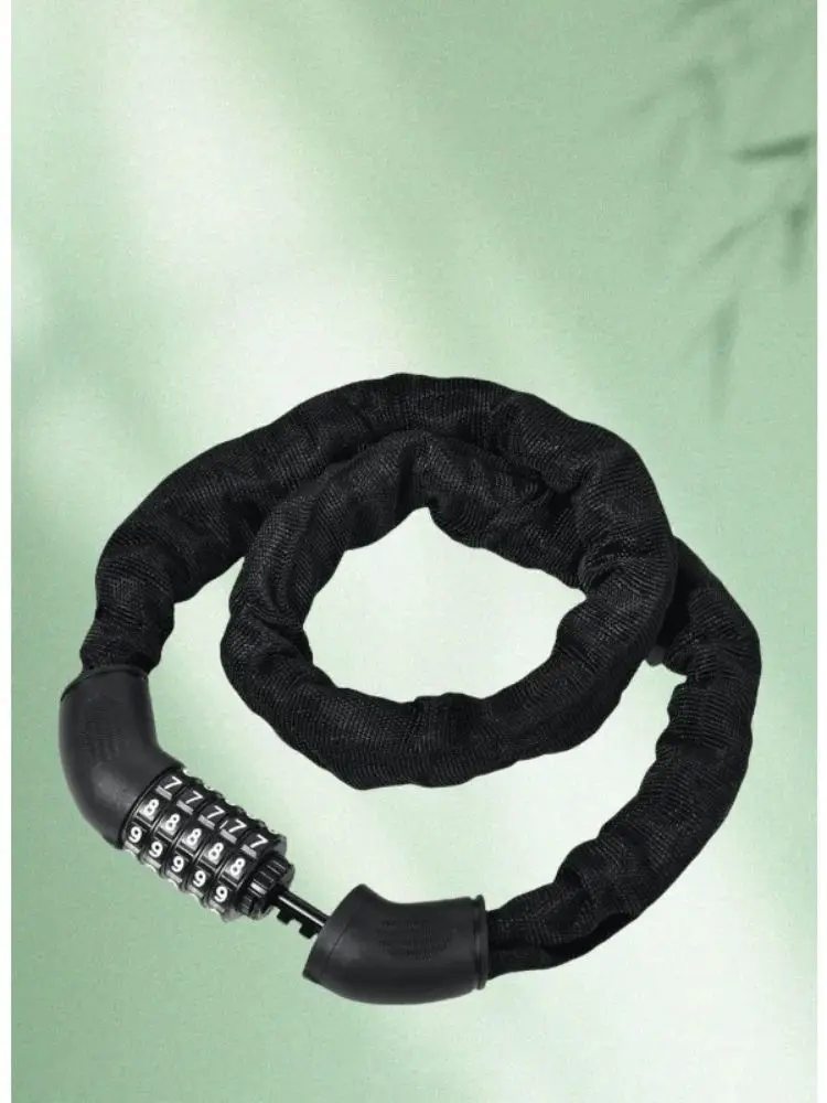 AliExpress NONE Motorcycle Chain Lock Electric Vehicle Anti-Theft 5 Digit Code Combination Security Lock Mount Bike Iron Chain Lock