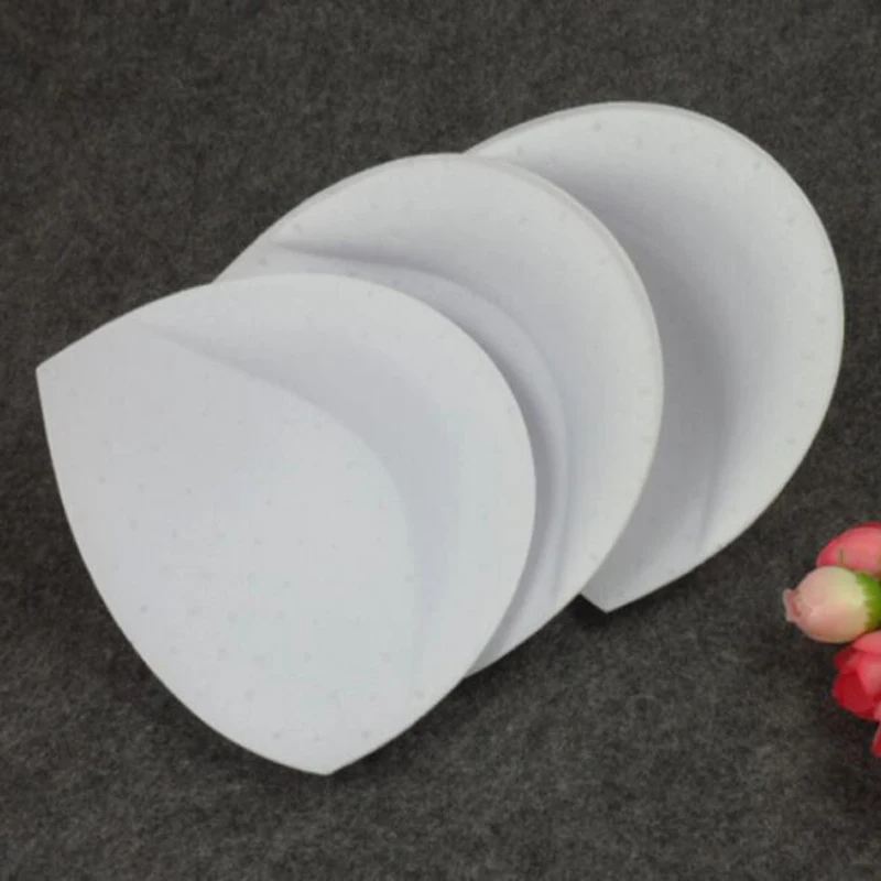 Large Size White Skin Breathable Hole Thickening Semicircle Sponge Chest Pad DIY Sew Underwear Bikini Swimsuit Wedding Dress Bra