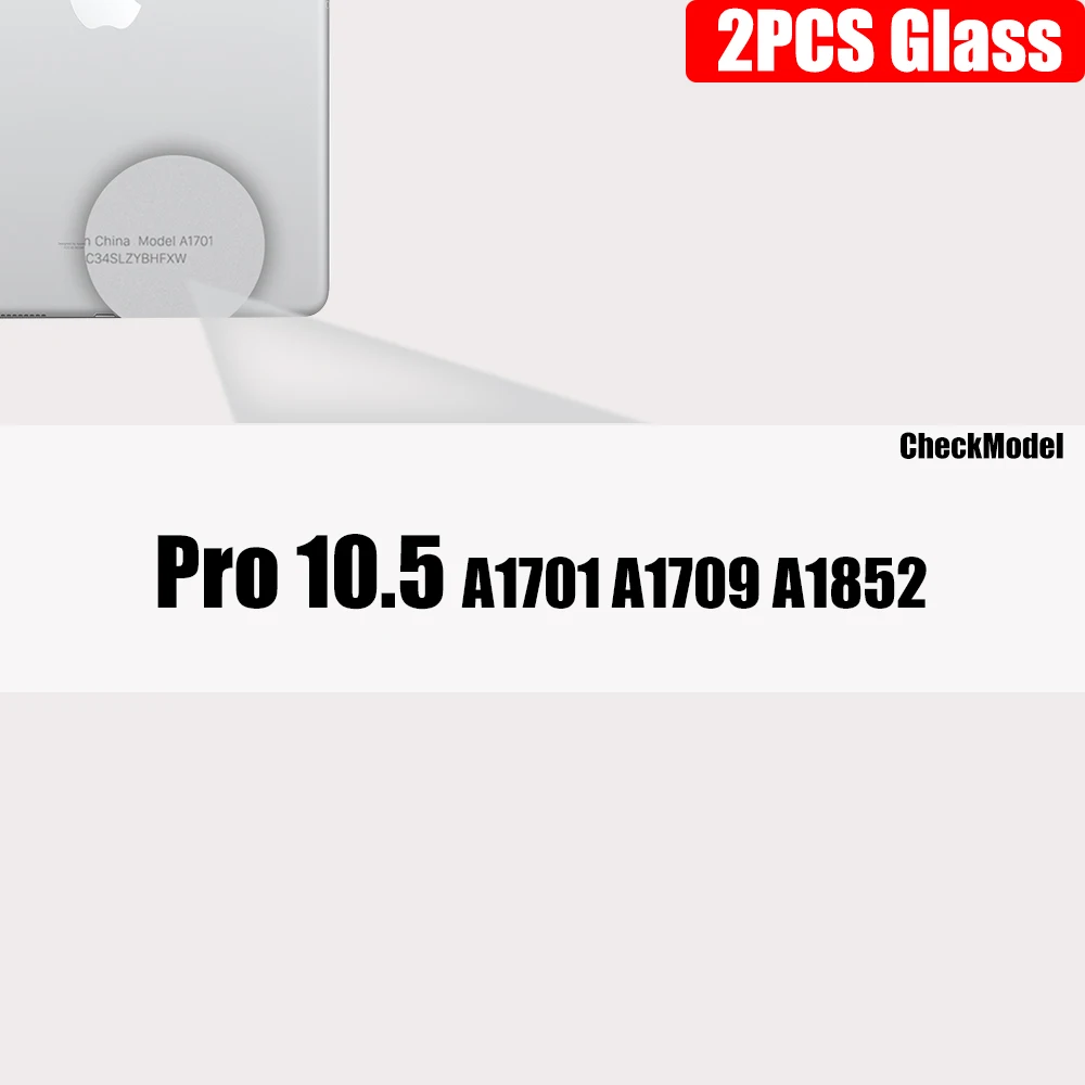 2 stks Helder Gehard Glas Voor Ipad 9 8 7 6 5 9e Generatie 8e 7e 6e Screen Protector Voor Ipad Pro 11 10.5 9.7 Air 5 4 Mini 6