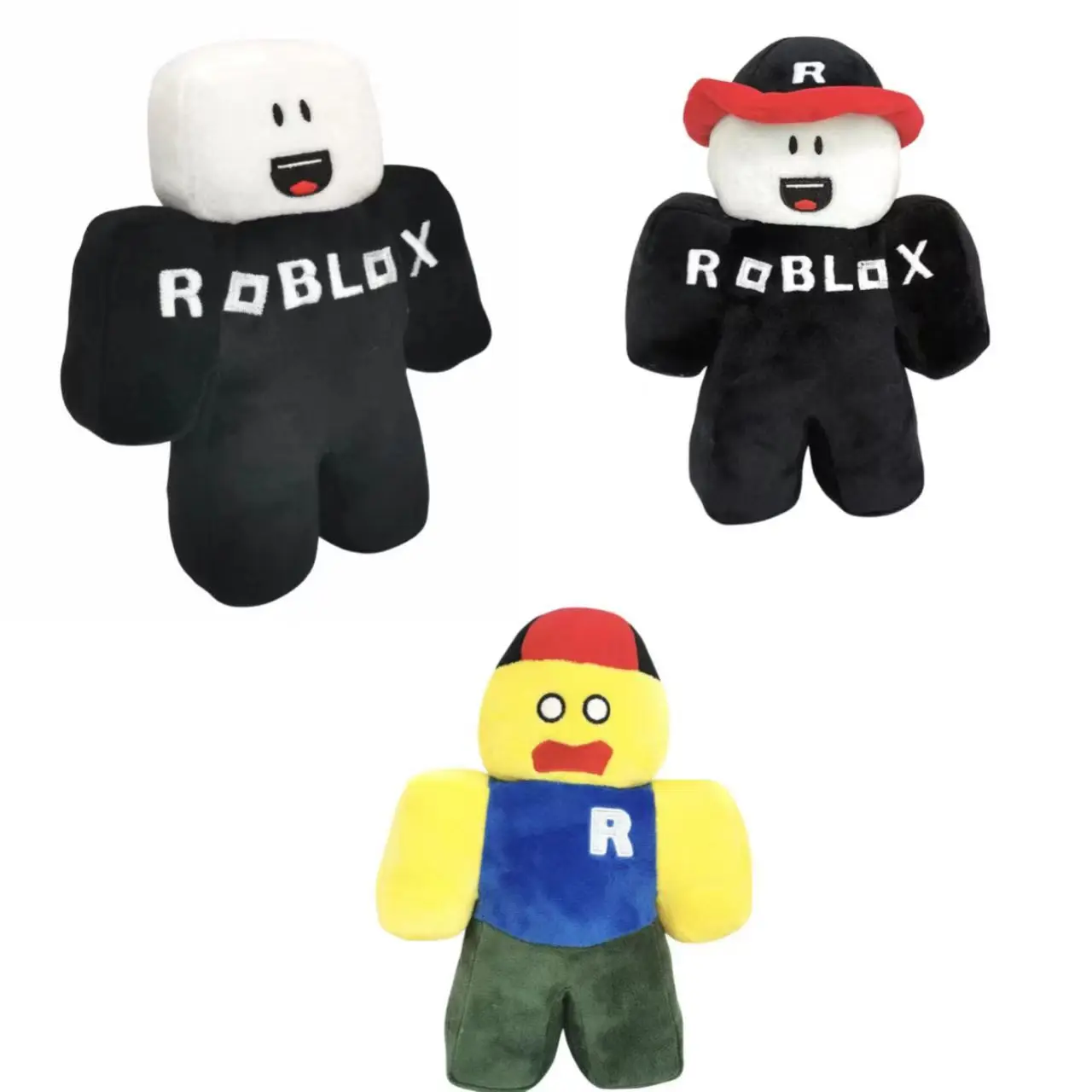 

Roblox Game Creative Periphery Cartoon Ice Cream Robot Plush Toy Doll Room Decoration Supplies Male And Female Xmas Gifts