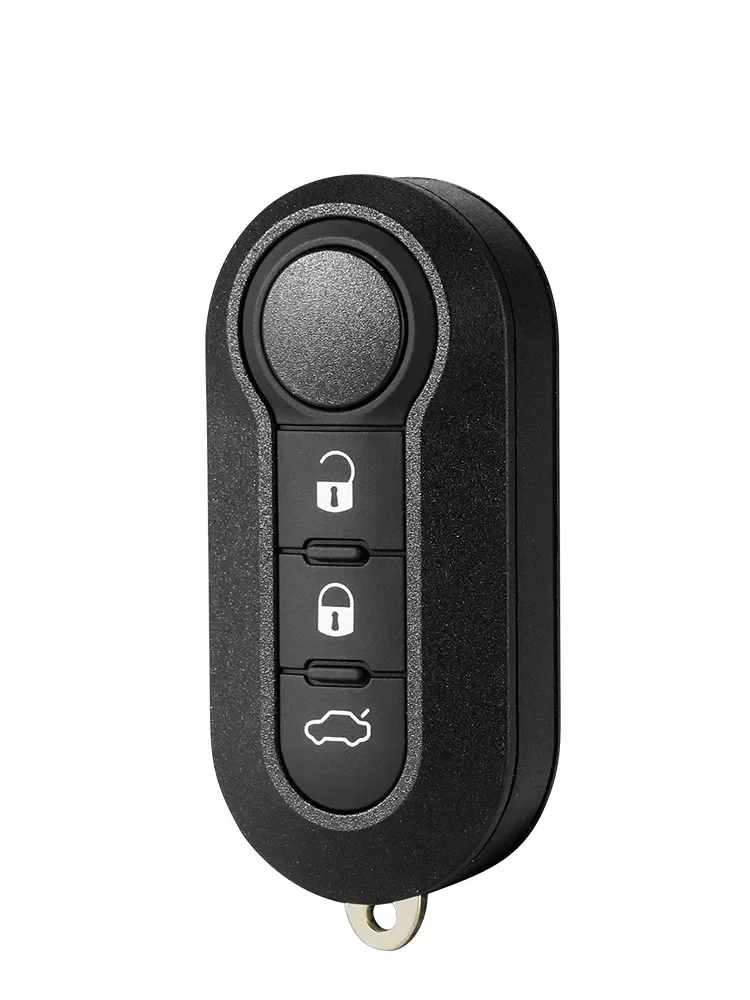 KEYYOU – clé télécommande rabattable à 3 boutons, pour Fiat 500 Panda Punto Bravo Ducato Peugeot Boxer citroën Jumper Auto lame SIP22