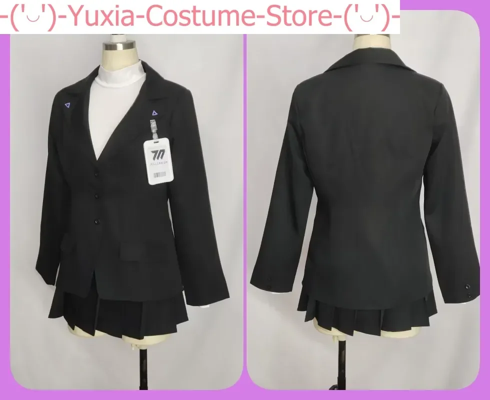 Anime! Blue Archive Tsukatsuki Rion Formula Clothes Game Suit Lovely Uniform Cosplay Costume Halloween Party Outfit