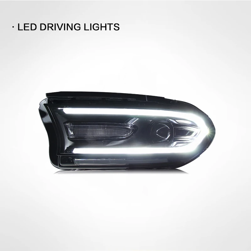 LED Headlights f2015-2020 Car Front Lamp Head Lights Direct Fit for 2016 2017 2018 2019 2020 Models