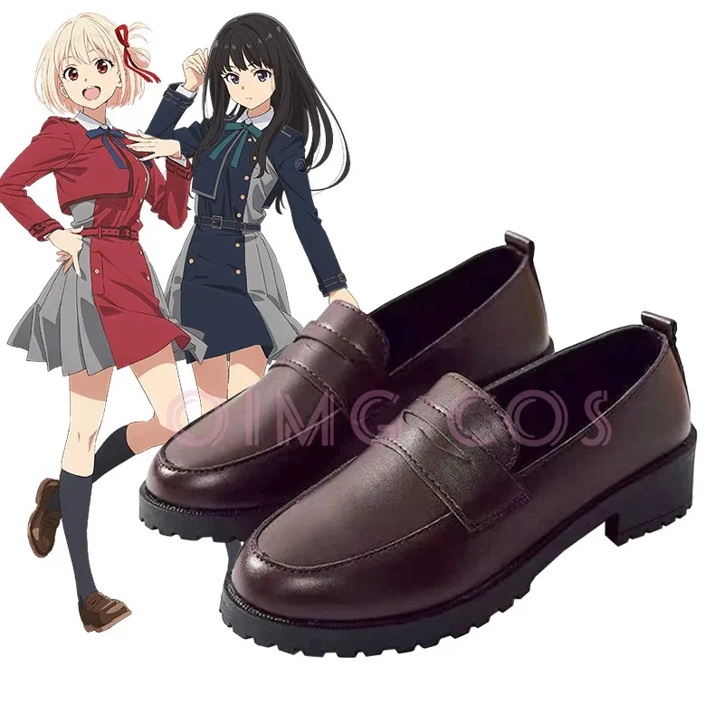 

Lycoris Recoil Nishikigi Cosplay Chisato Inoue Takina Shoes for Halloween Party Carnival Anime