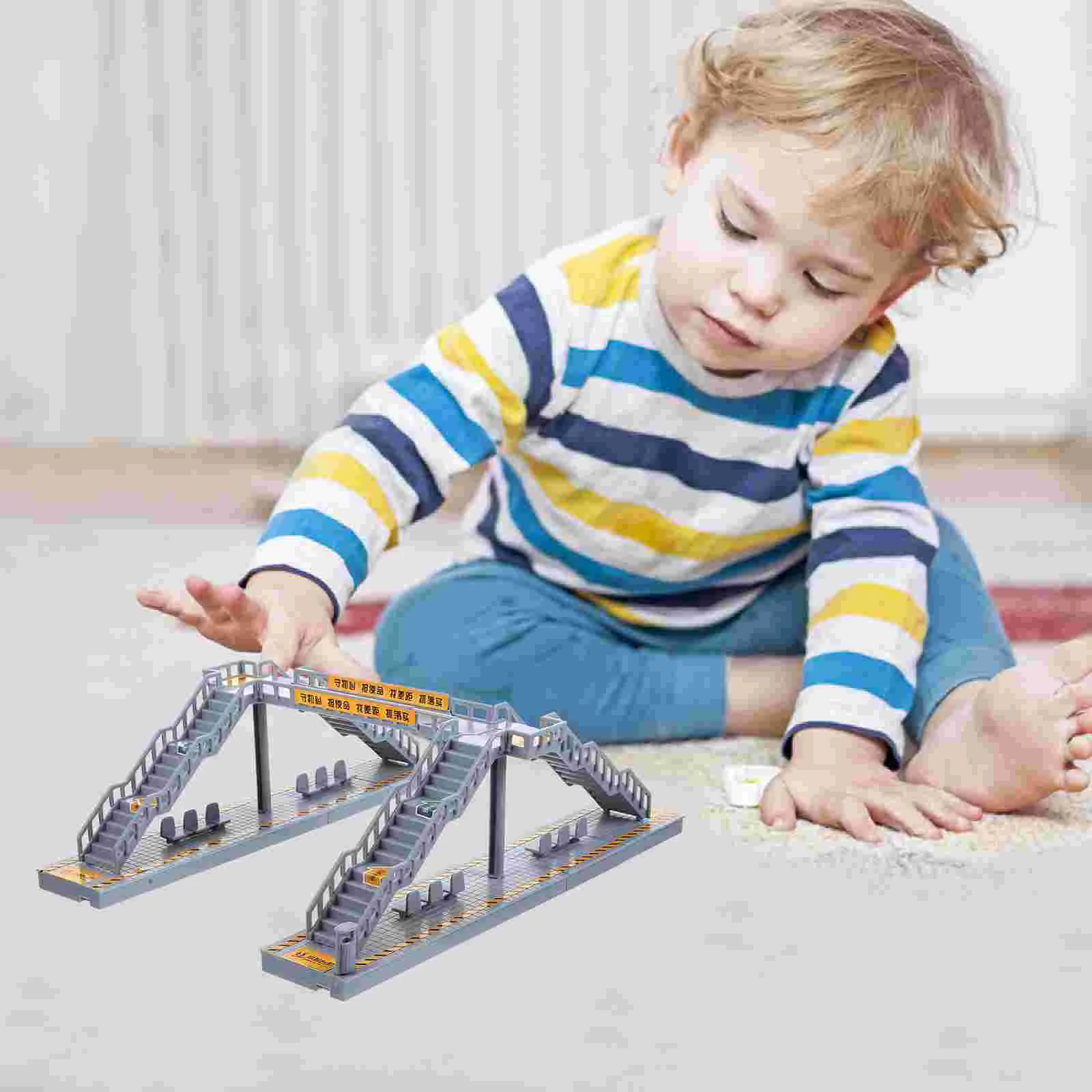 

Household Decor Pedestrian Bridge Home Toy Sand Table Material Footbridge Model Decoration for