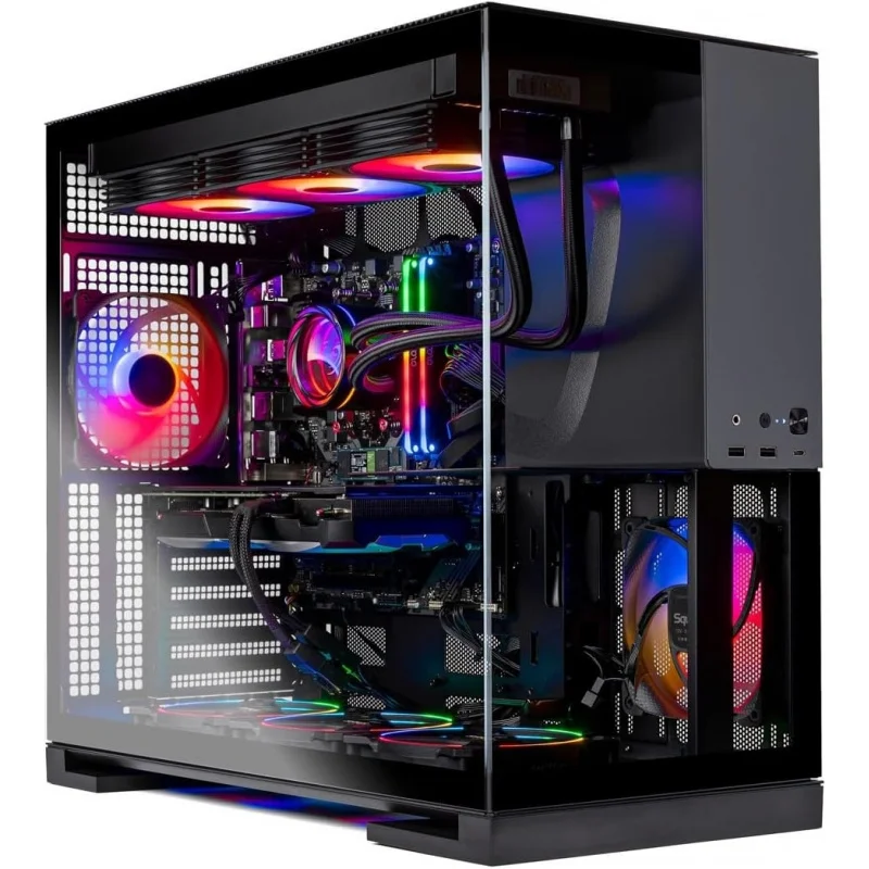 PC de Escritorio Gaming Viper, Ryzen 7 7800X3D 4.2 GHz (5GHz), RX 9060XT 16GB, SSD NVMe Gen4 de 1TB, 32GB DDR5 RAM 6000 RGB