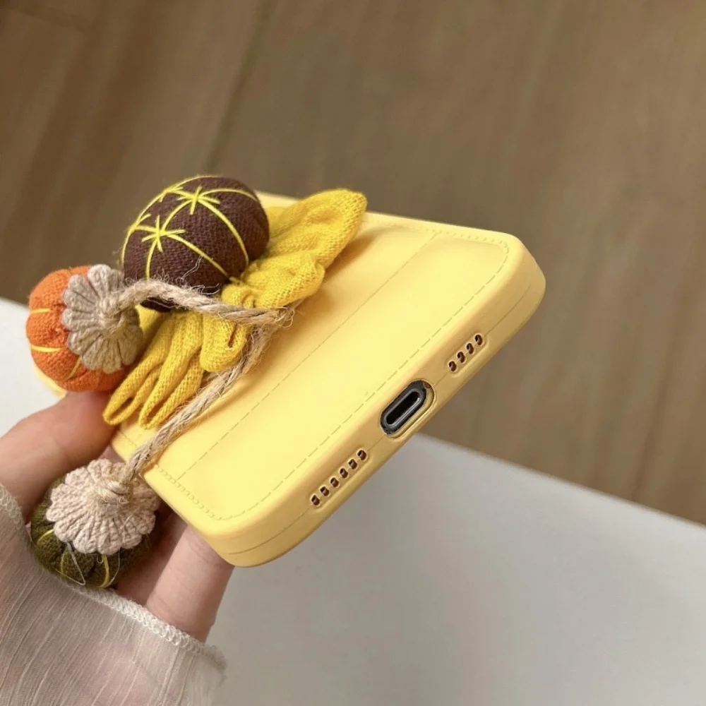 Luxus Sonnenblumen Pelzigen tuch Telefon Fall Für MOTO G13 G23 G53 G22 G32 G34 G52 G54 G64 G82 G52 G71S G84 Unten Jacken Soft Cover