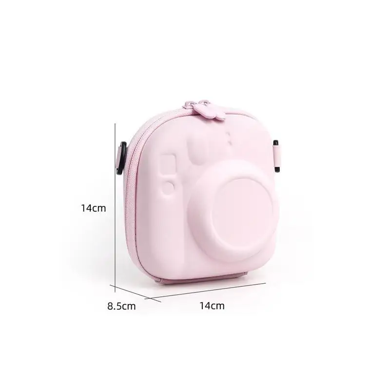 Für Instax Mini 13/12 EVA Universal Hartschalen-Aufbewahrungstasche Kameratasche mit Schultergurt – Detail 7
