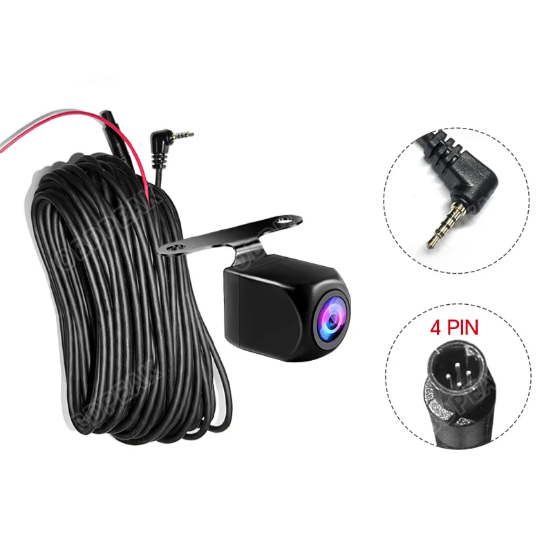 Cámara de visión trasera de coche AHD 720P, Monitor de vídeo HD para aparcamiento inverso, lente de visión nocturna de respaldo impermeable, Cable