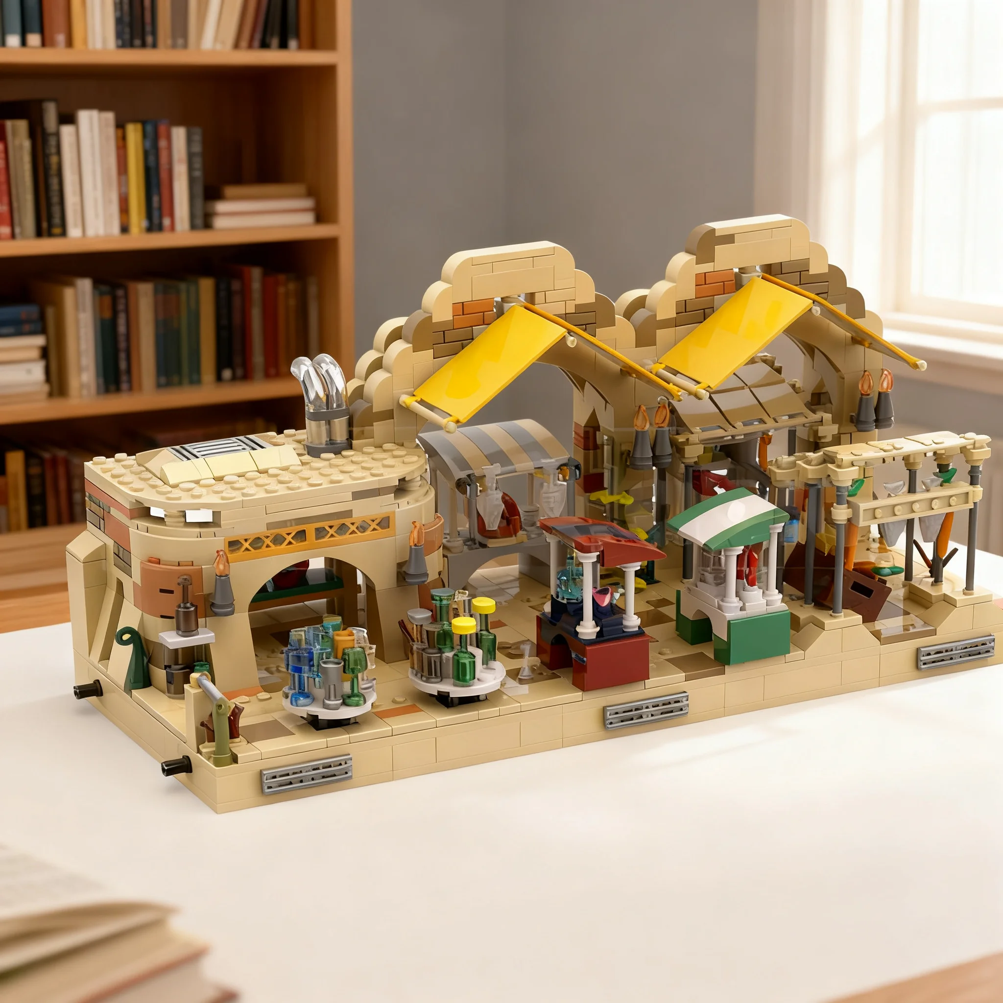 926pcs MOC Star Battle Tatooin - Art Craft Idea ulasan dan harga
