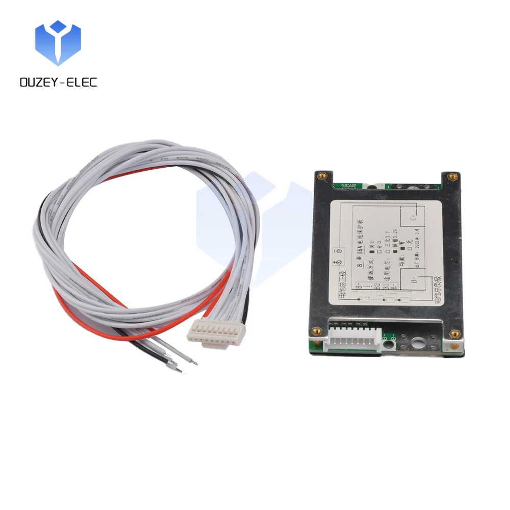 8S Lithium Iron Phosphate Battery Management System Active Equalization Module Lithium Battery Charging Protection Board