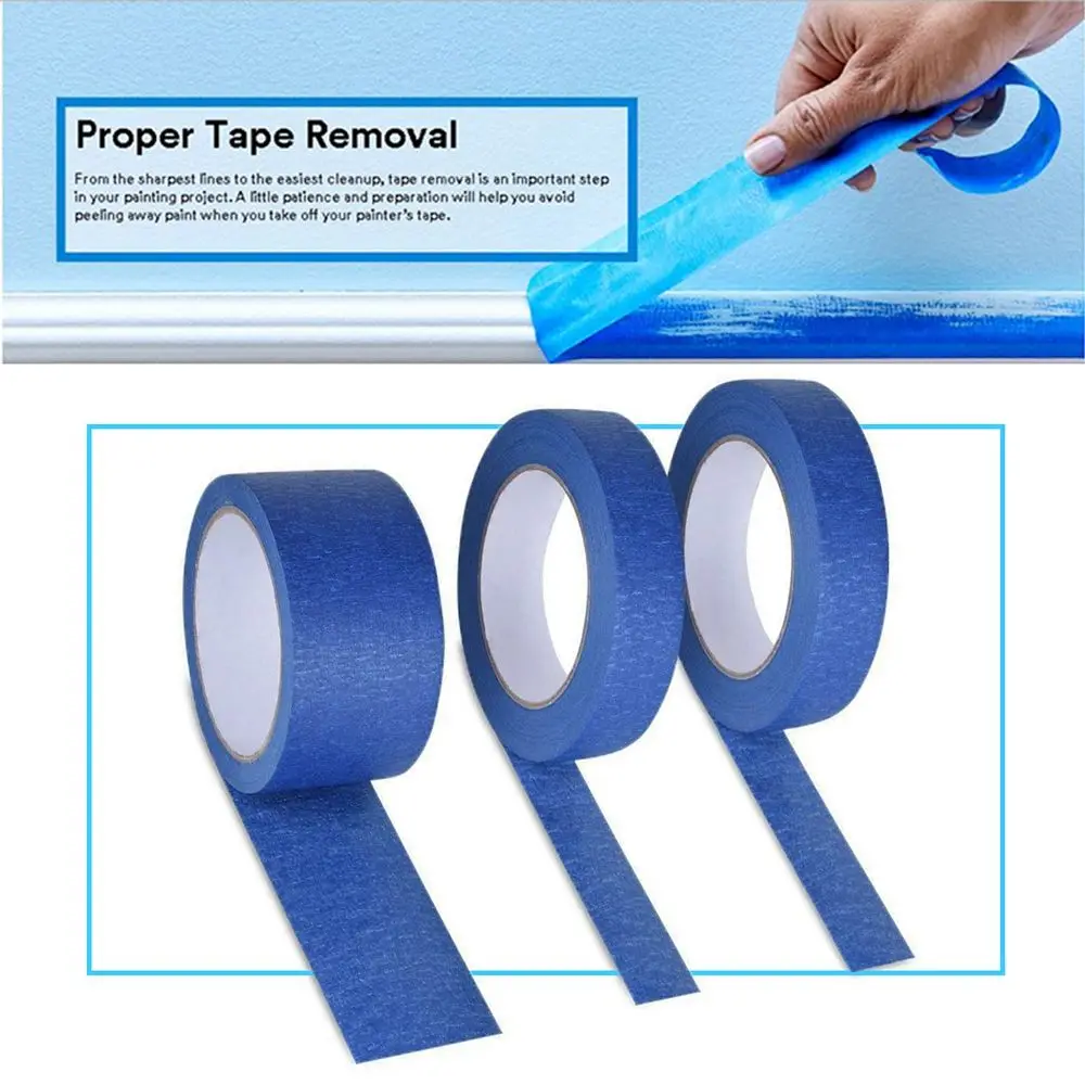 Craft 30/50m DIY Paper Paint Dedicated Peeling House Painting Decor Masking Tape Painter Tape