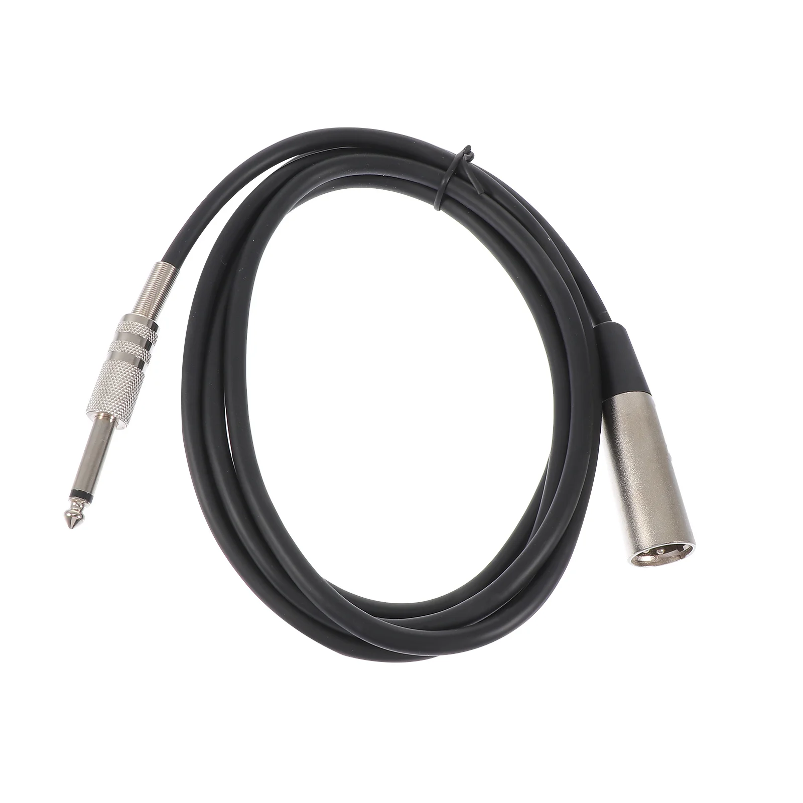 

1Pcs Audio Cable Black Noise Shielded Zinc Alloy Cord for Electric Guitar Mixer Amplifier Compressor Digital Audio Equipment