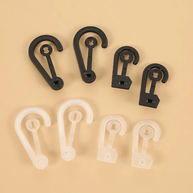 

Plastic Display Snap Hooks, shirt dress underwear sock gloves clip hanger bag package fabric swatch header hook clothes hangers